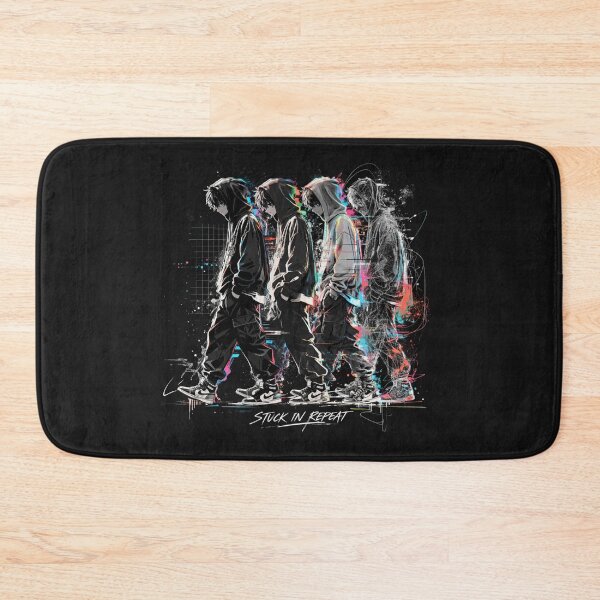 Item preview, Stuck In Repeat T-Shirts – Urban Streetwear Graphic designed and sold by KDesignCrafts.