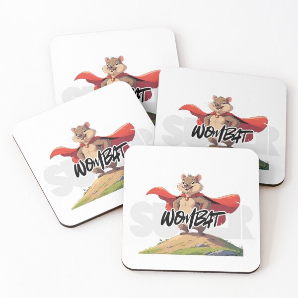 Item preview, Super Animal - Super Wombat designed and sold by Mako71.