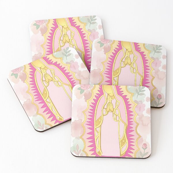 Item preview, Virgin of Guadalupe in Pastel Roses designed and sold by Catrina luna.