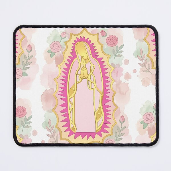 Item preview, Virgin of Guadalupe in Pastel Roses designed and sold by Catrina luna.