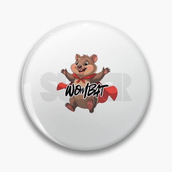 Artikelvorschau, Supertier – Superwombat entworfen und verkauft von Mako71.
