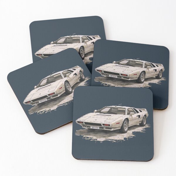 Item preview, Geometric Cream Retro - Modern Car Art designed and sold by Tklezardesigns.
