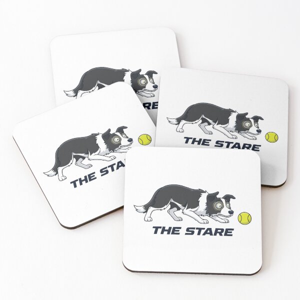 Item preview, The Stare Hypnotic Border Collie Funny Dog designed and sold by Petzzz.