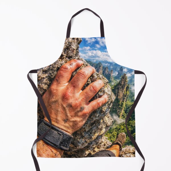 Item preview, POV Rock Climbing Epic Mountain Peak Adventure designed and sold by NiceArtsPlace.