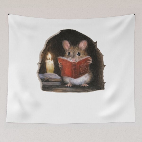 Item preview, Realistic Mouse Hole Wall designed and sold by krystalRomanart.