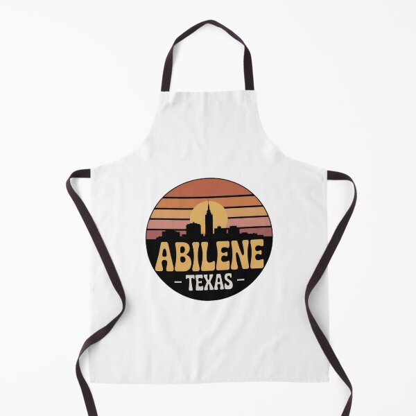 Item preview, Abilene Texas: Vintage Sunset Skyline Badge designed and sold by CircinusStore.