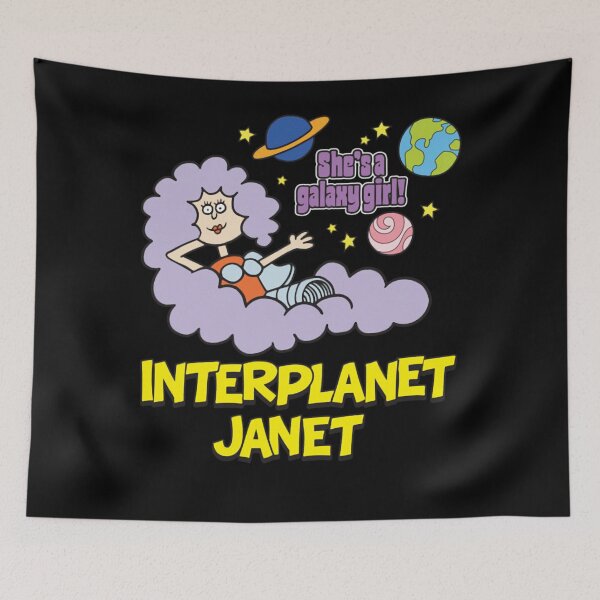 Item preview, She's A Galaxy Girl SHR Interplanet Janet  designed and sold by iamJUICY.