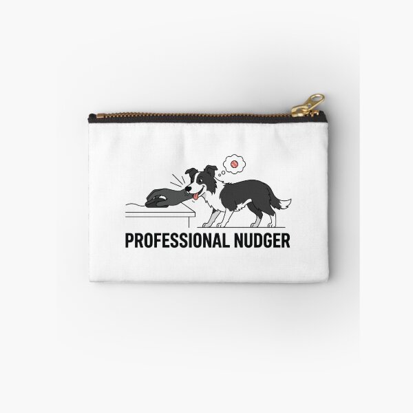 Item preview, Professional Nudger Funny Pet Border Collie Quote designed and sold by Petzzz.