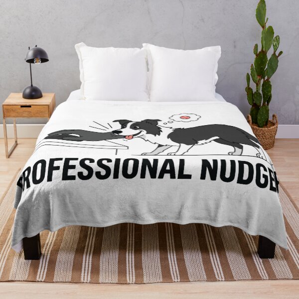 Item preview, Professional Nudger Funny Pet Border Collie Quote designed and sold by Petzzz.