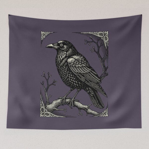 Item preview, Midnight Watch The Ravens Perch designed and sold by taiche.