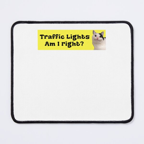 Item preview, Traffic Lights Am I Right_ Funny Car designed and sold by krystalRomanart.