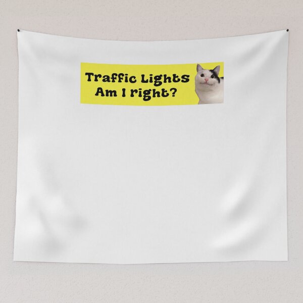 Item preview, Traffic Lights Am I Right_ Funny Car designed and sold by krystalRomanart.
