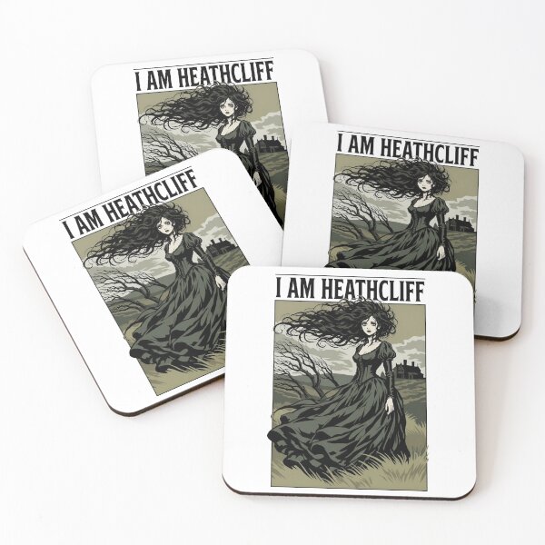 Item preview, I Am Heathcliff Emily Bronte Wuthering Heights Gothic Art designed and sold by Fenay Designs.