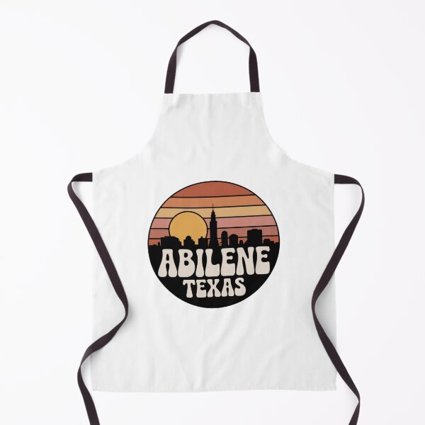 Item preview, Abilene Texas: Retro Sunset Skyline Emblem designed and sold by CircinusStore.