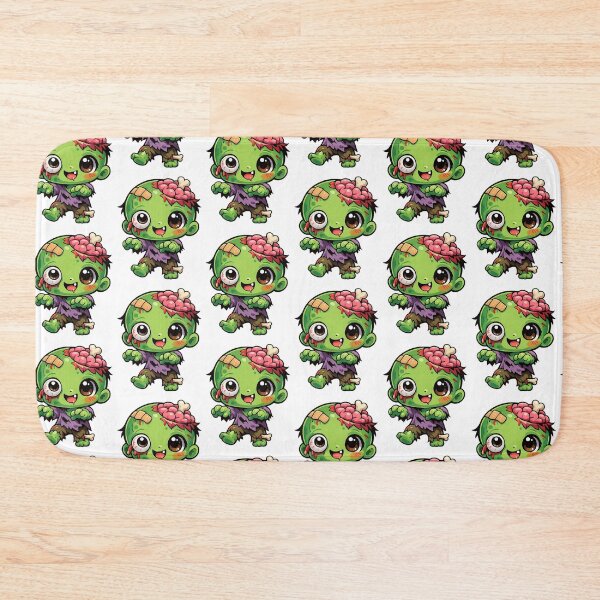 Item preview, Cute Little Zombie Chibi - Kawaii Horror Monster Art designed and sold by Tw1nsAIArt.