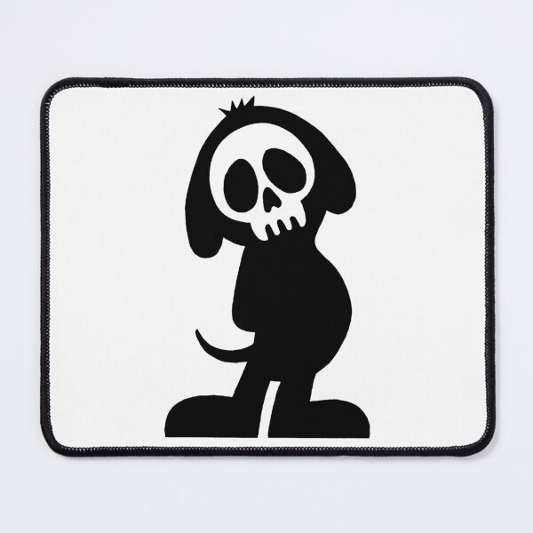 Item preview, Black dog skull designed and sold by Lagueny.
