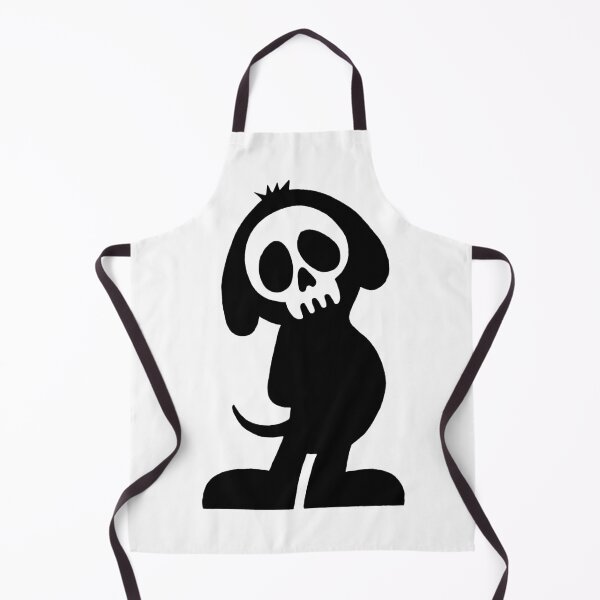 Item preview, Black dog skull designed and sold by Lagueny.