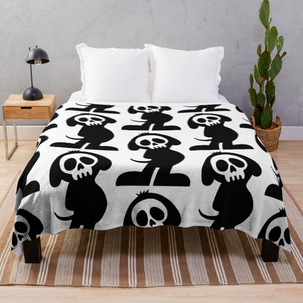 Item preview, Black dog skull designed and sold by Lagueny.