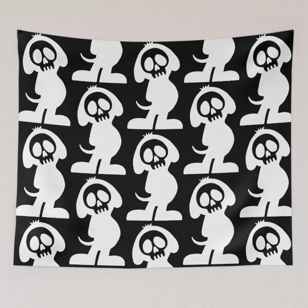 Item preview, White dog skull designed and sold by Lagueny.