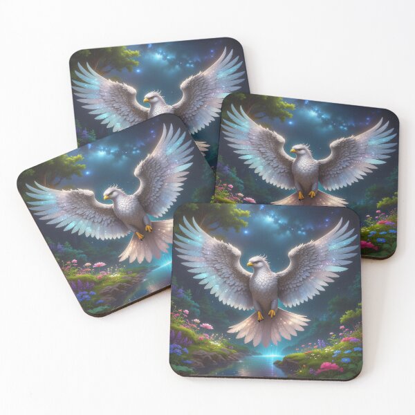 Item preview, Magical bird with opalescent wings designed and sold by ImageMagic2024.