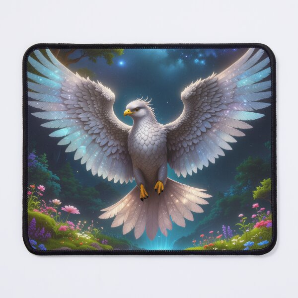 Item preview, Magical bird with opalescent wings designed and sold by ImageMagic2024.