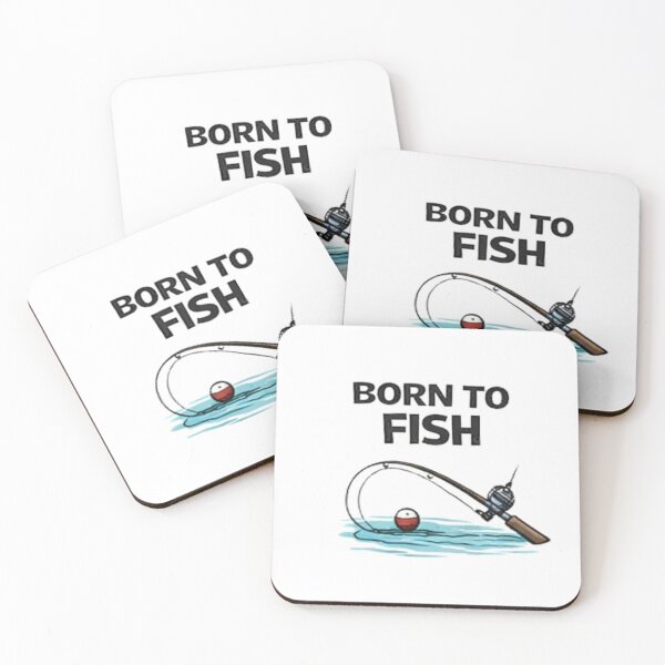 Item preview, Born to Fish Funny Fishing Lover Design designed and sold by Madewithlove98.