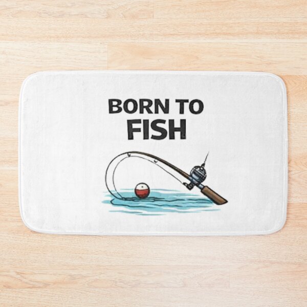Item preview, Born to Fish Funny Fishing Lover Design designed and sold by Madewithlove98.