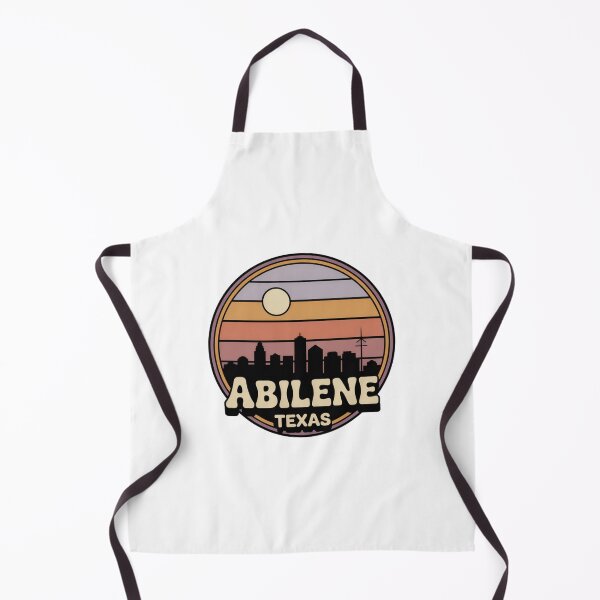 Item preview, Abilene Texas: Retro Sunset Skyline Scene designed and sold by CircinusStore.