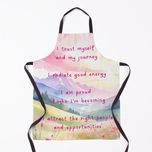 Item preview, Positive Affirmations Pastel Mountain Scene designed and sold by Imagined Creations .