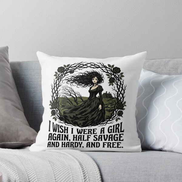 Artikelvorschau, Halb Savage And Hardy und Free Wuthering Heights Zitat entworfen und verkauft von Fenay Designs.