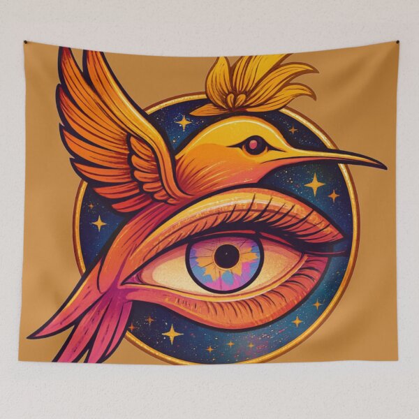 Item preview, Hummingbird Vision Cosmos designed and sold by Ecosetereos.