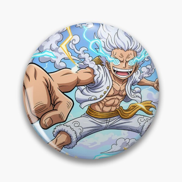 Item preview, Monkey D Luffy Gear 5 Sun God Nika Anime Art designed and sold by ascendzero.