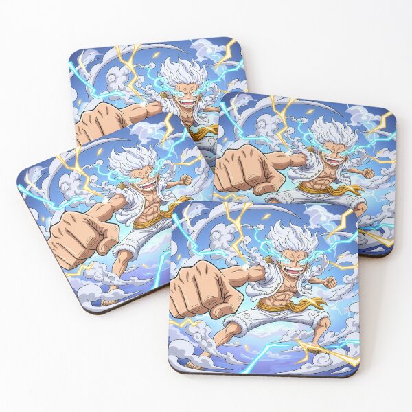 Item preview, Monkey D Luffy Gear 5 Sun God Nika Anime Art designed and sold by ascendzero.