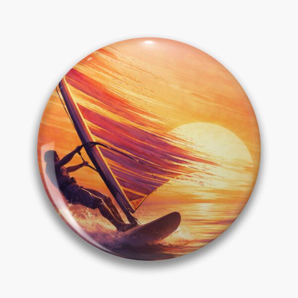 Item preview, Extreme Windsurfing in Sunset Light designed and sold by SylviaPalette.