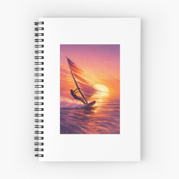 Item preview, Extreme Windsurfing in Sunset Light designed and sold by SylviaPalette.