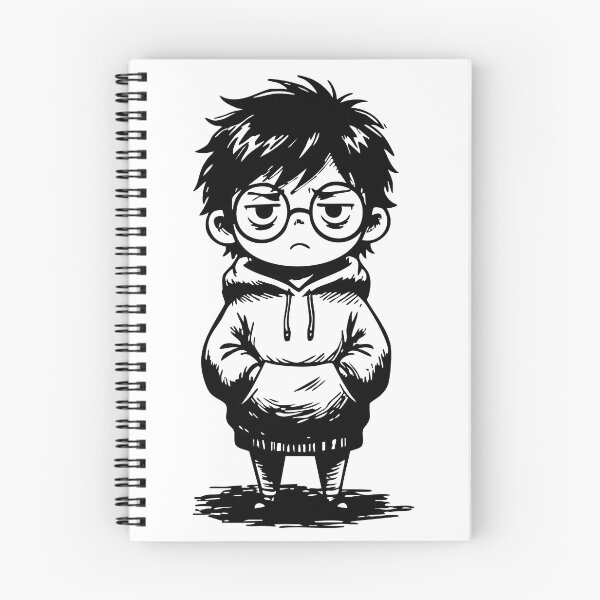 Item preview, Children's Apathy Hoodie, Black and White designed and sold by PixelStudioBe.