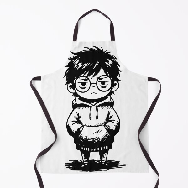 Item preview, Children's Apathy Hoodie, Black and White designed and sold by PixelStudioBe.