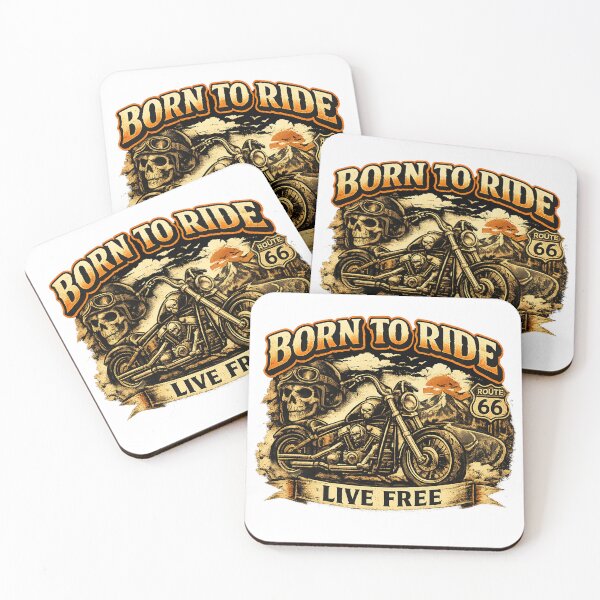 Item preview, Born to Ride - Live Free designed and sold by PlanetBoi.