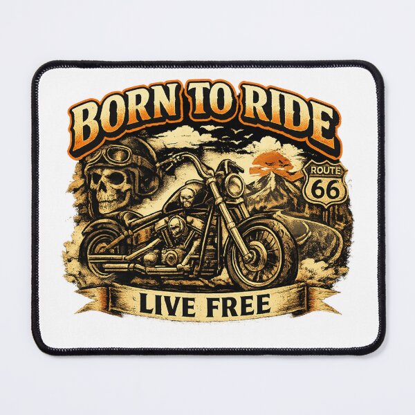 Item preview, Born to Ride - Live Free designed and sold by PlanetBoi.