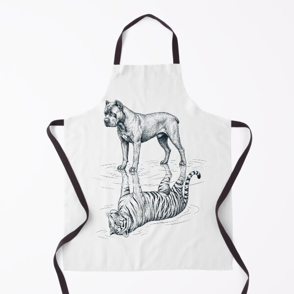 Item preview, Vintage Cane Corso Reflection Tiger Dog Lover designed and sold by DoodleTortle.