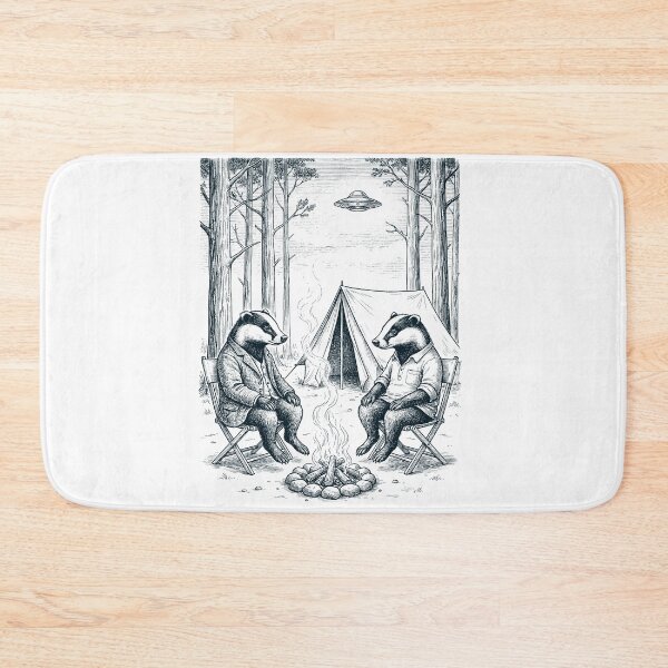 Item preview, Amante de los animales, del camping Vintage Badger UFO designed and sold by TerryConnells.