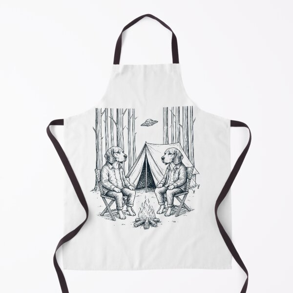 Item preview, Vintage Beagle Camping UFO Dog Mom Dad Lover designed and sold by TerryConnells.