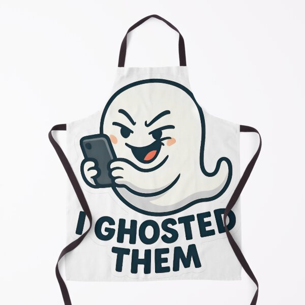 Item preview, I Ghosted Them Funny Ghost Holding Phone Aesthetic Meme designed and sold by AlanyaArtX.