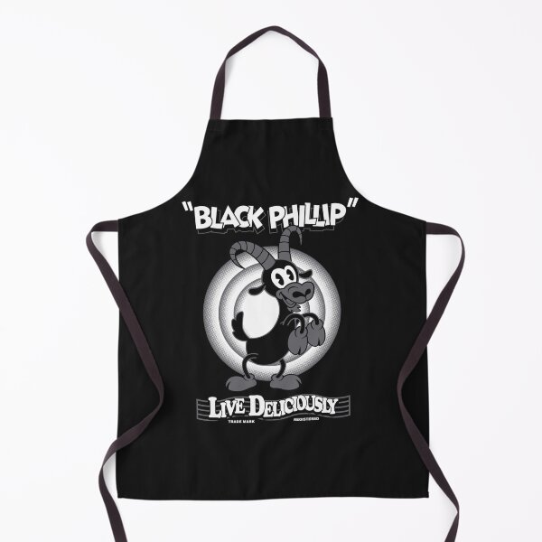 Item preview, Black Phillip - Vintage Cartoon - Witch - Goth Occult - Live Deliciously designed and sold by KamalLDS.