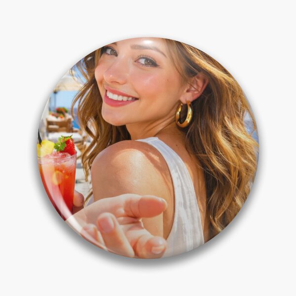 Item preview, POV Santorini Summer Date with Red Cocktail designed and sold by NiceArtsPlace.