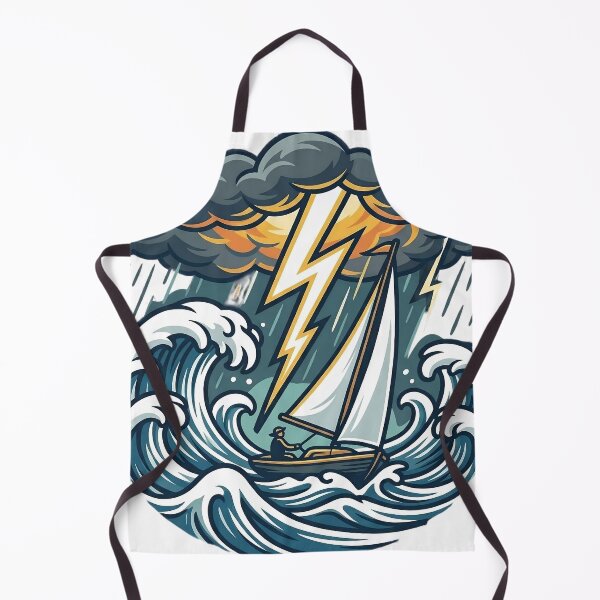 Item preview, Sailboat Escape Design – Ocean Adventure Art designed and sold by Lidel.
