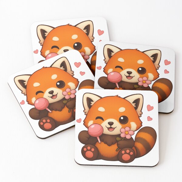 Item preview, Red panda candy designed and sold by Aerysia4980.