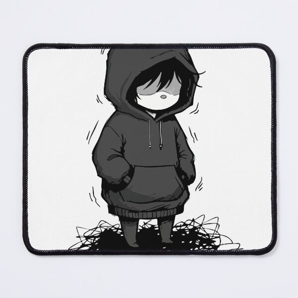 Item preview, Child's Dark Hoodie Masked Gaze Solitude designed and sold by PixelStudioBe.