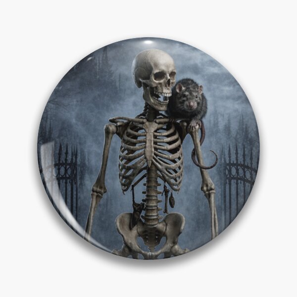 Item preview, Witchcraft Skeleton on the Full Moon  – Occult Witch illustration, Dark Gothic Aesthetic Art designed and sold by Cauldron Crafts.