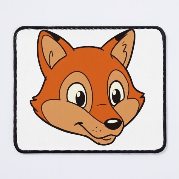 Item preview, Face of a cartoon fox outline collor designed and sold by Carlos M.